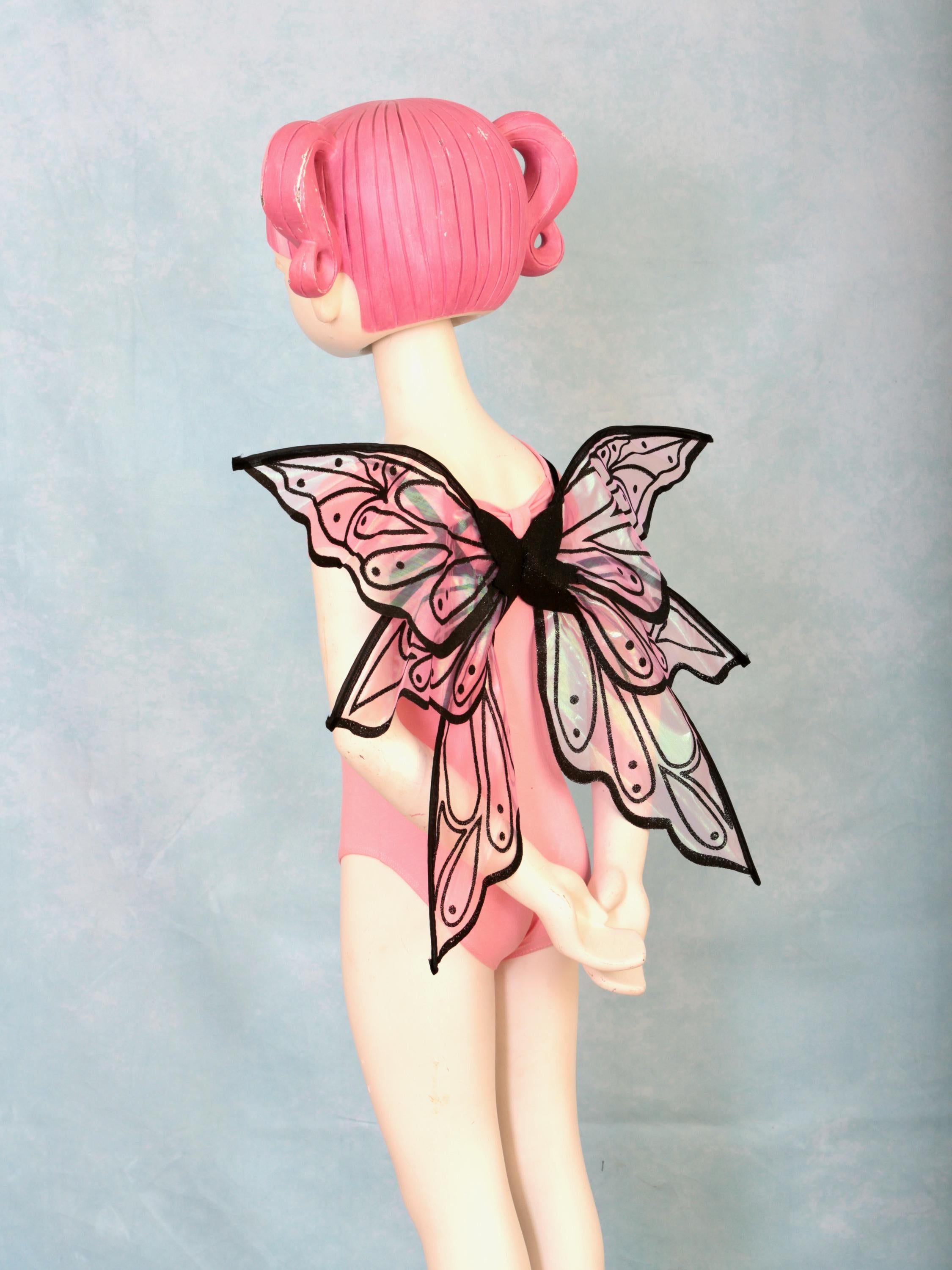 Fairy wings for adults and children. Iridescent Fairy wings with purple/red hue, butterfly dress up wings. Fairy Party, woodland theme party
