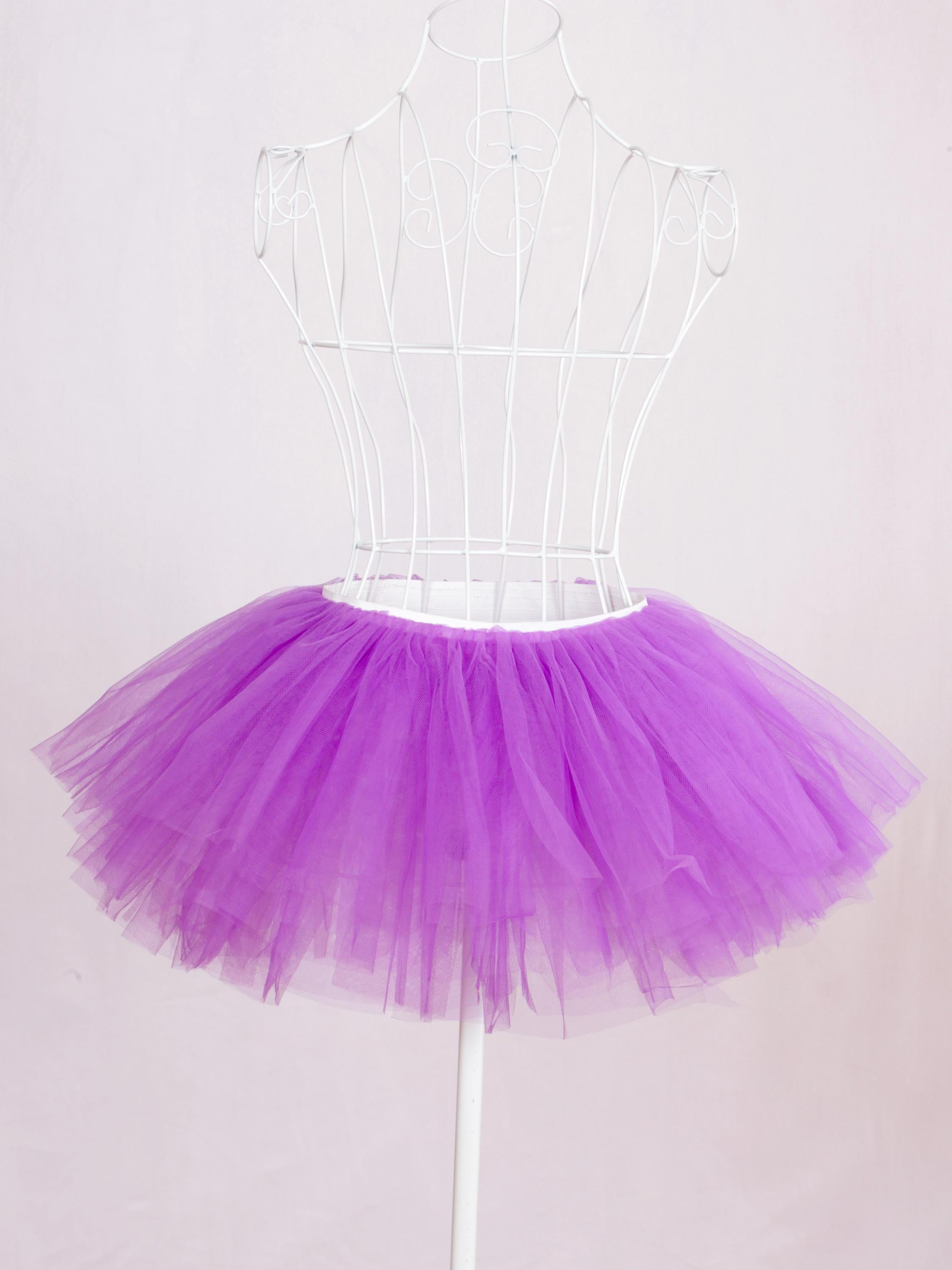 Ladies Purple Tutu Skirts. Pink tutu skirt. Purple Fairy Wings for girls' party wear and hen nights. Wild Daisy