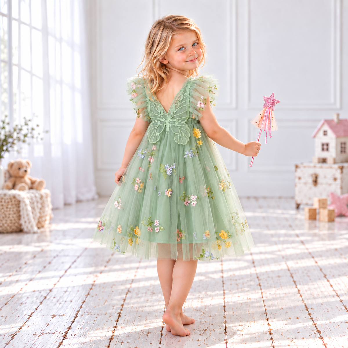 Girls Pretty Party Dresses for Weddings & Special Occasions