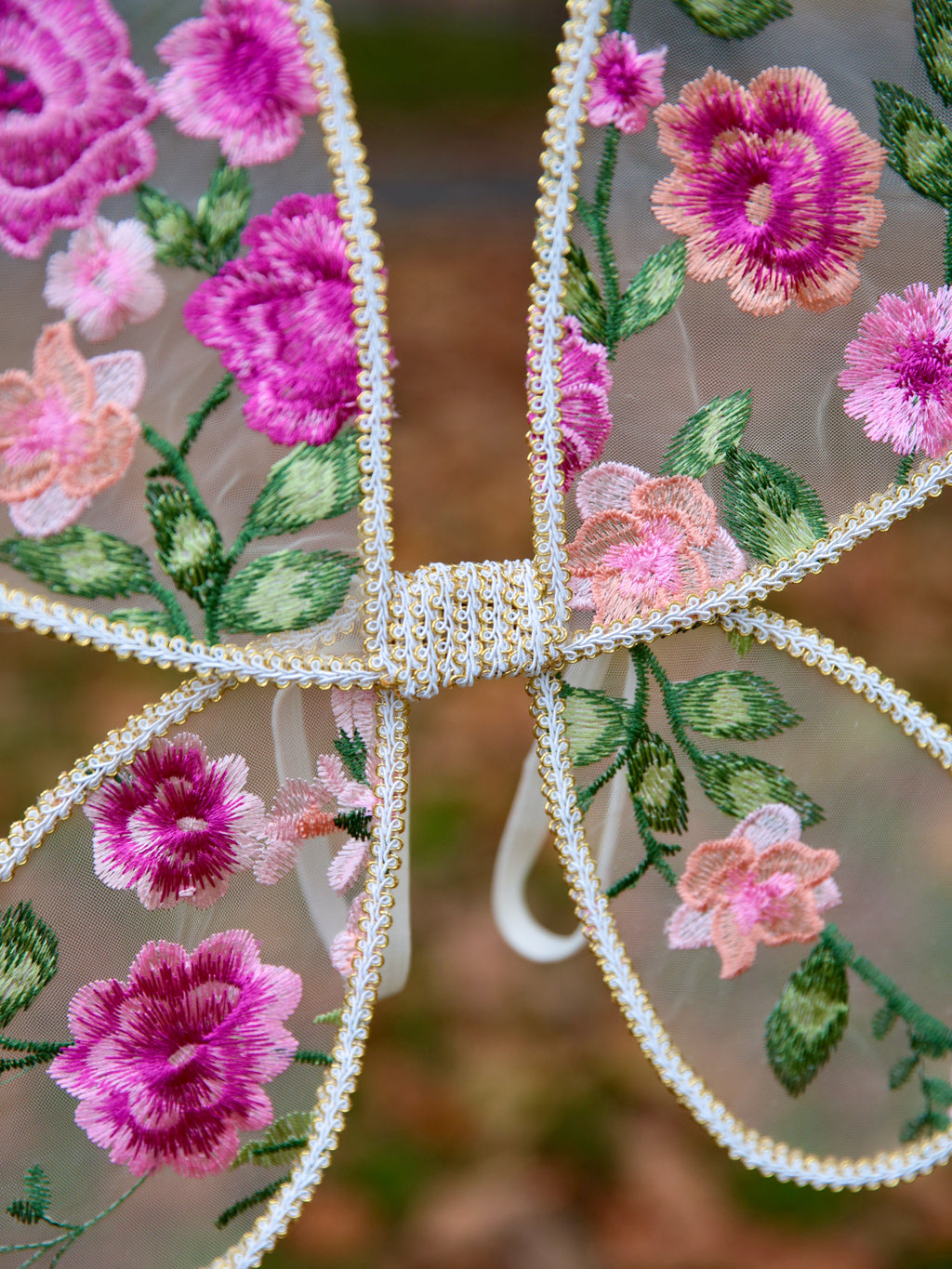 Pink embroidered Fairy Wings Handcrafted Embroidered  Pink Butterfly Wings, cake smash, birthday photoshoot, flower girls.