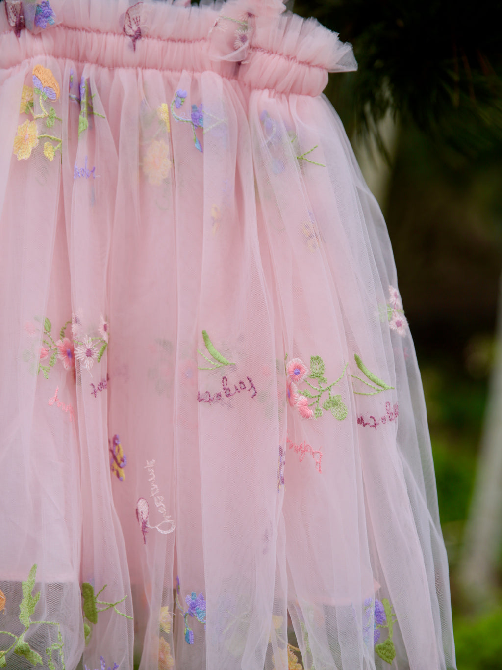 Fairy wings dress. Beautiful pink tulle dress with butterfly wings, party dress, bridesmaid dress, flower girl dress. Cake smash outfit