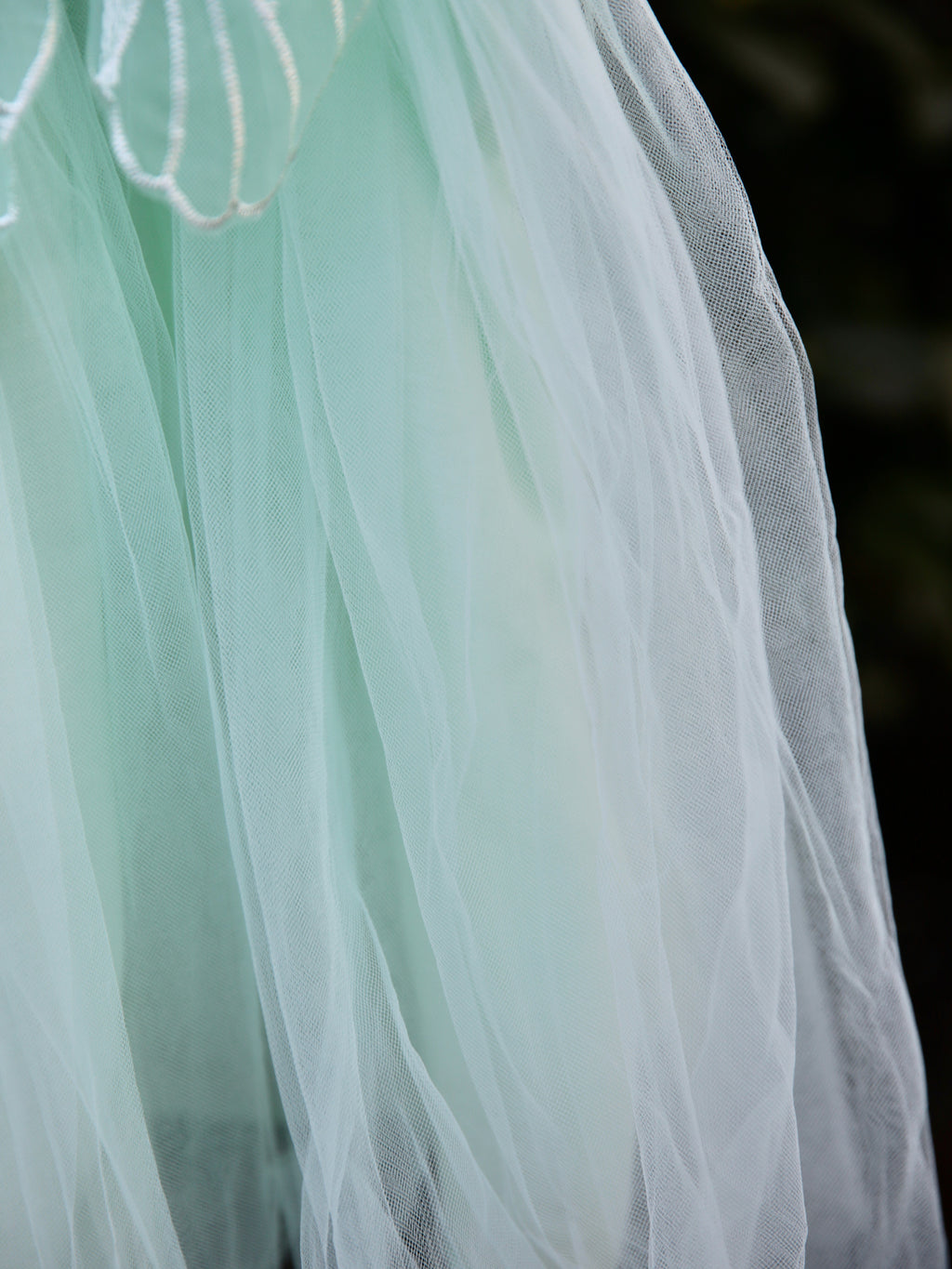 Girls Fairy Wings dress  in Mint Green Tulle. Butterfly wings on the back, party dress, flower girl dress. Birthday photoshoot. Wild Daisy