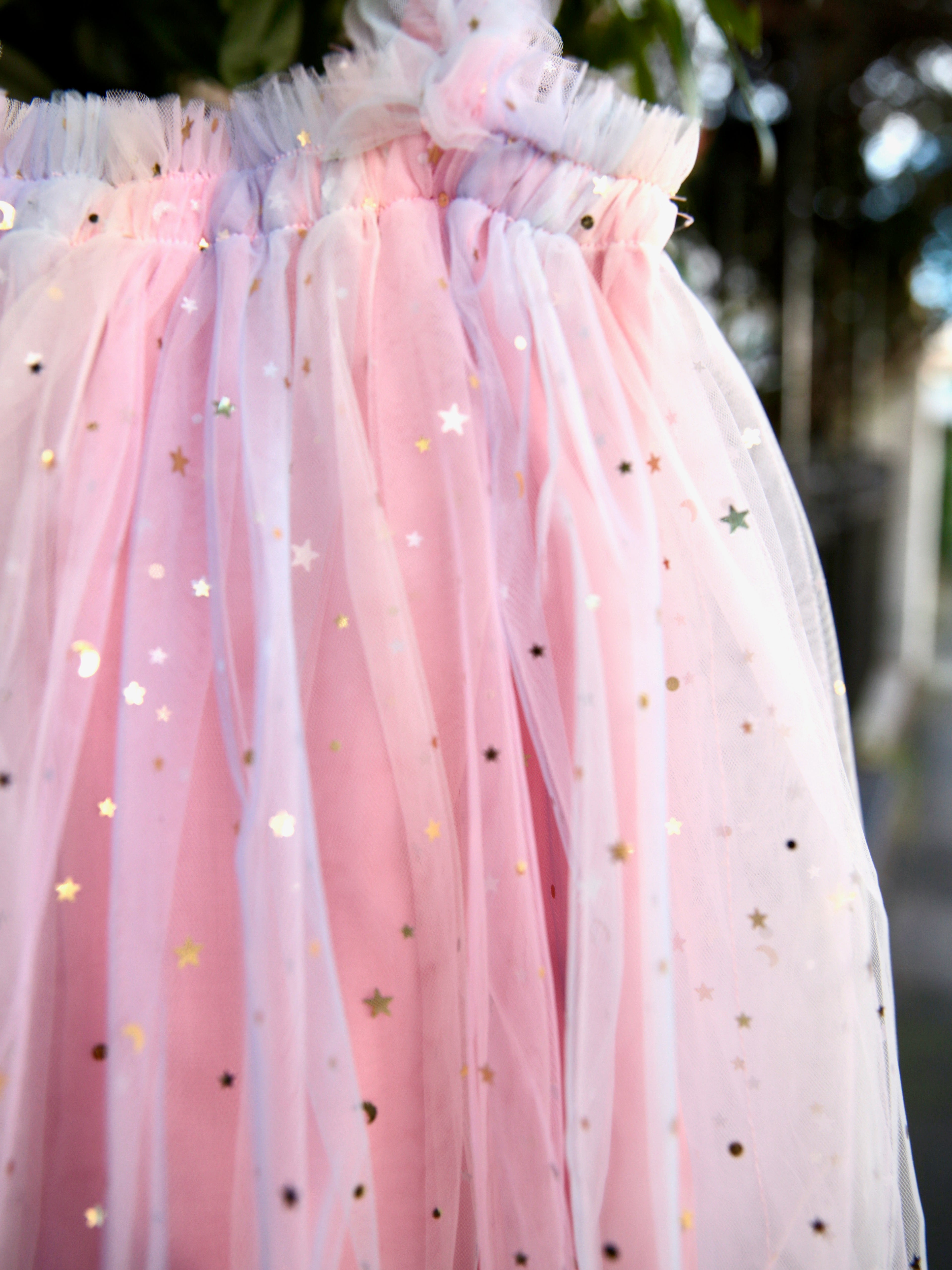 Sparkly star fairy dress. Unicorn dress, flower girl dress, cake smash, birthday dress, fairy party, butterfly dress, fairy dress