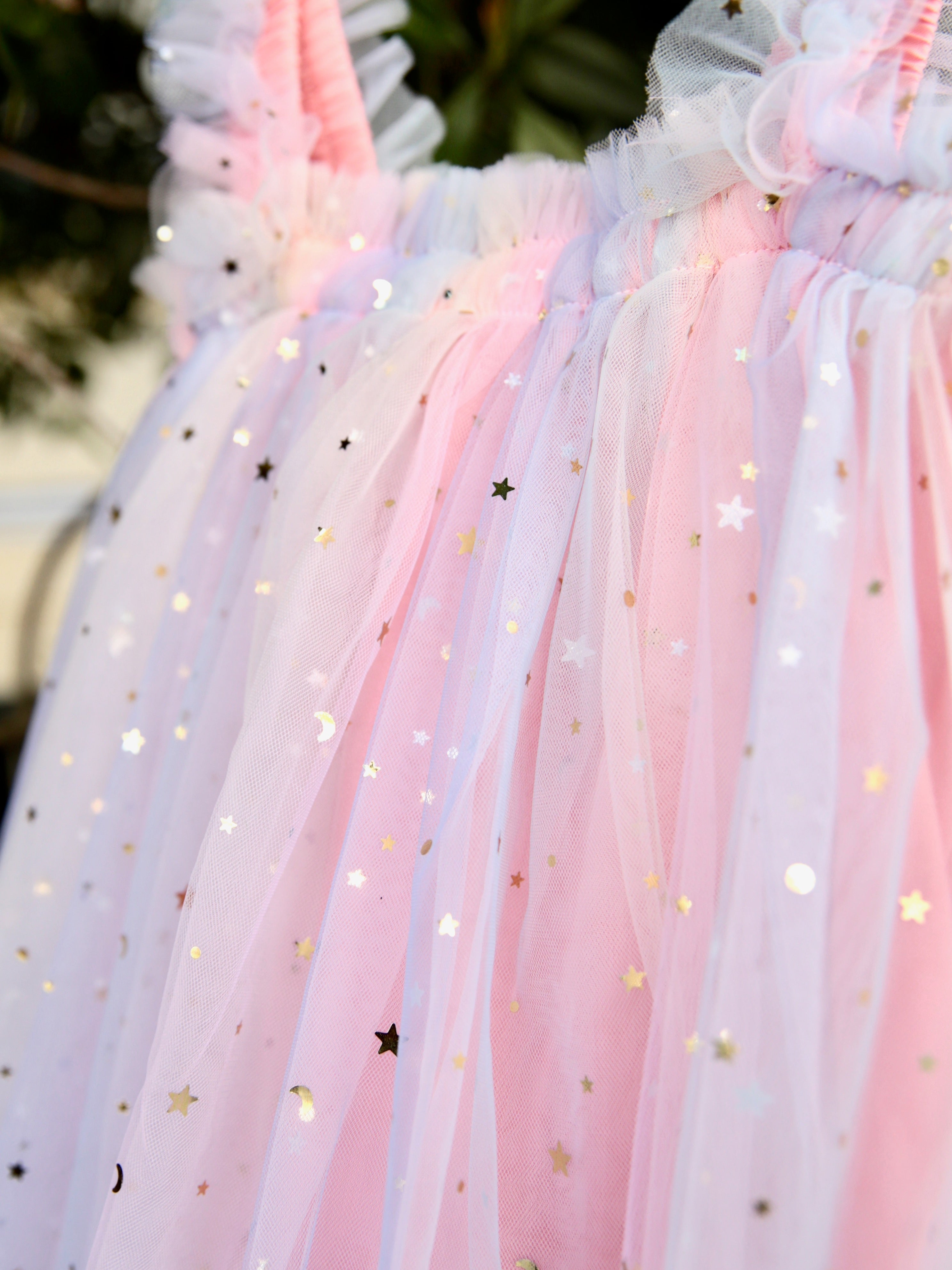 Sparkly star fairy dress. Unicorn dress, flower girl dress, cake smash, birthday dress, fairy party, butterfly dress, fairy dress