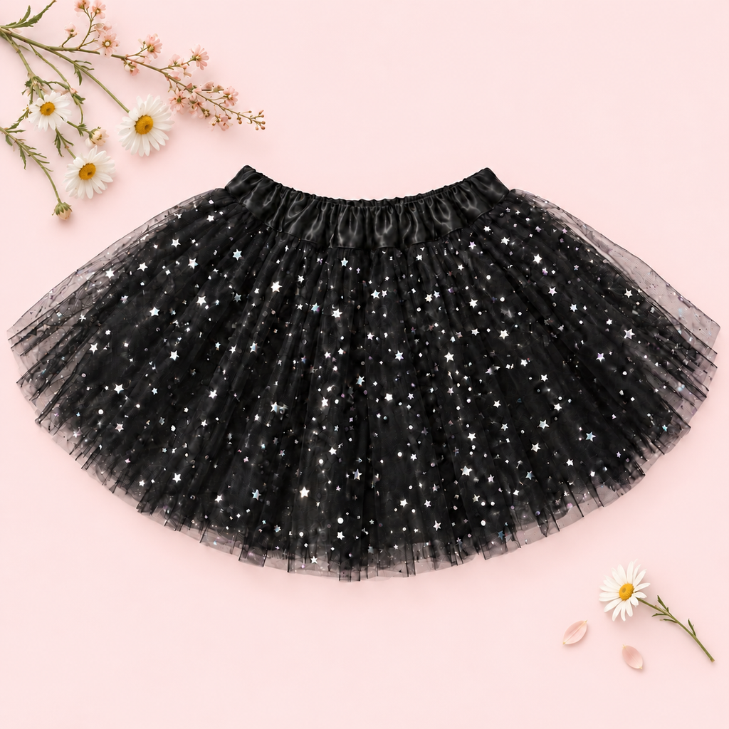 Starlight Tutu – Girls’ Sparkling Tulle Skirt