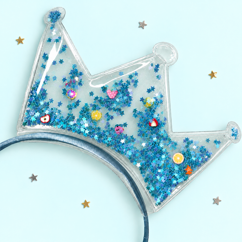 Birthday Wishes Personalised Confetti Crown Headband