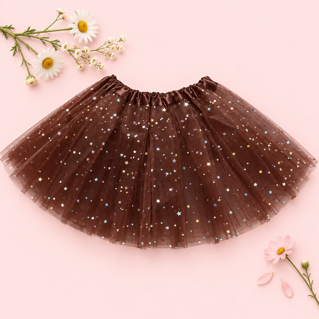 Starlight Tutu – Girls’ Sparkling Tulle Skirt