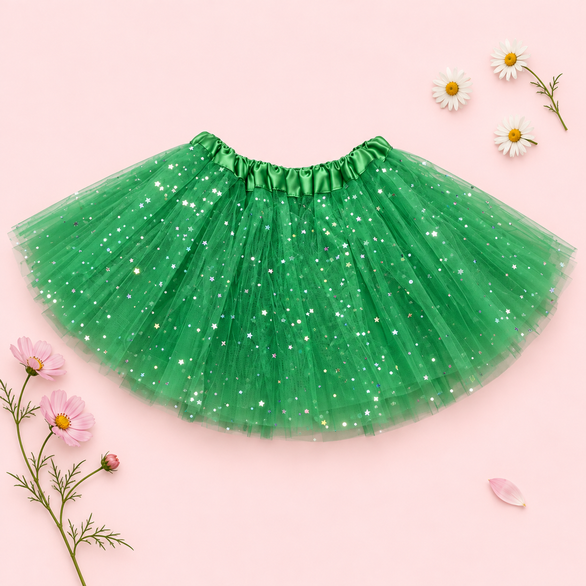 Starlight Tutu – Girls’ Sparkling Tulle Skirt