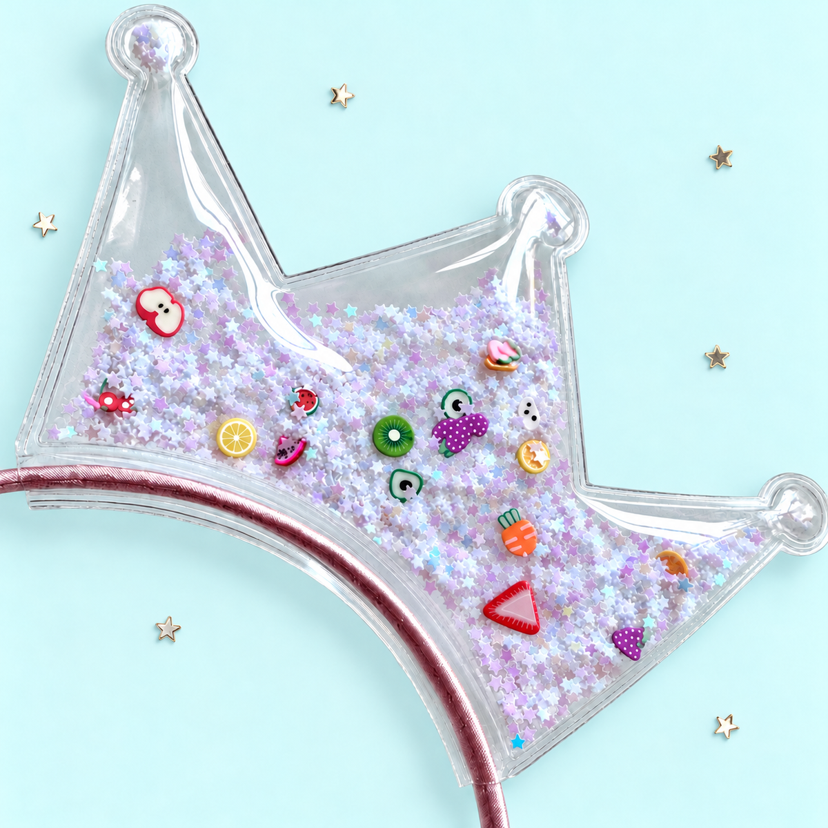 Birthday Wishes Personalised Confetti Crown Headband