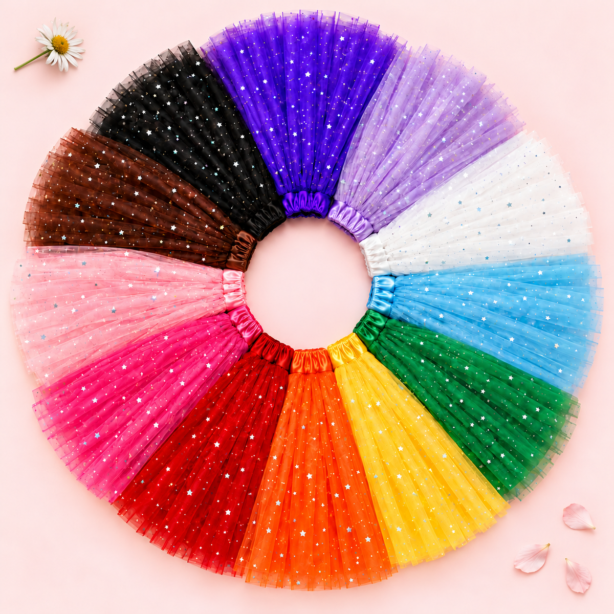 Starlight Tutu – Girls’ Sparkling Tulle Skirt