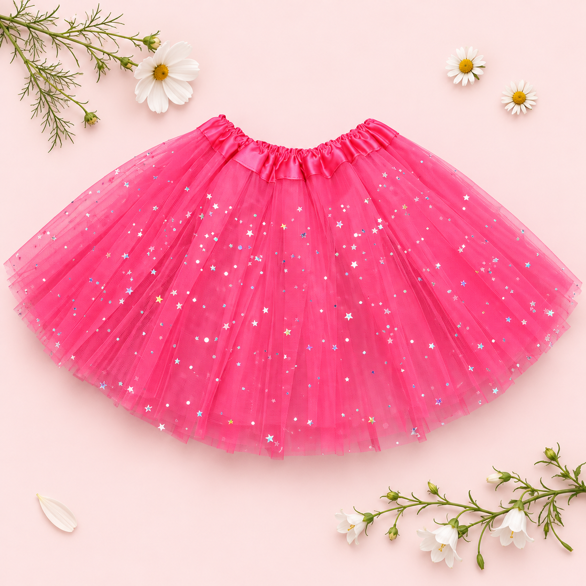 Starlight Tutu – Girls’ Sparkling Tulle Skirt