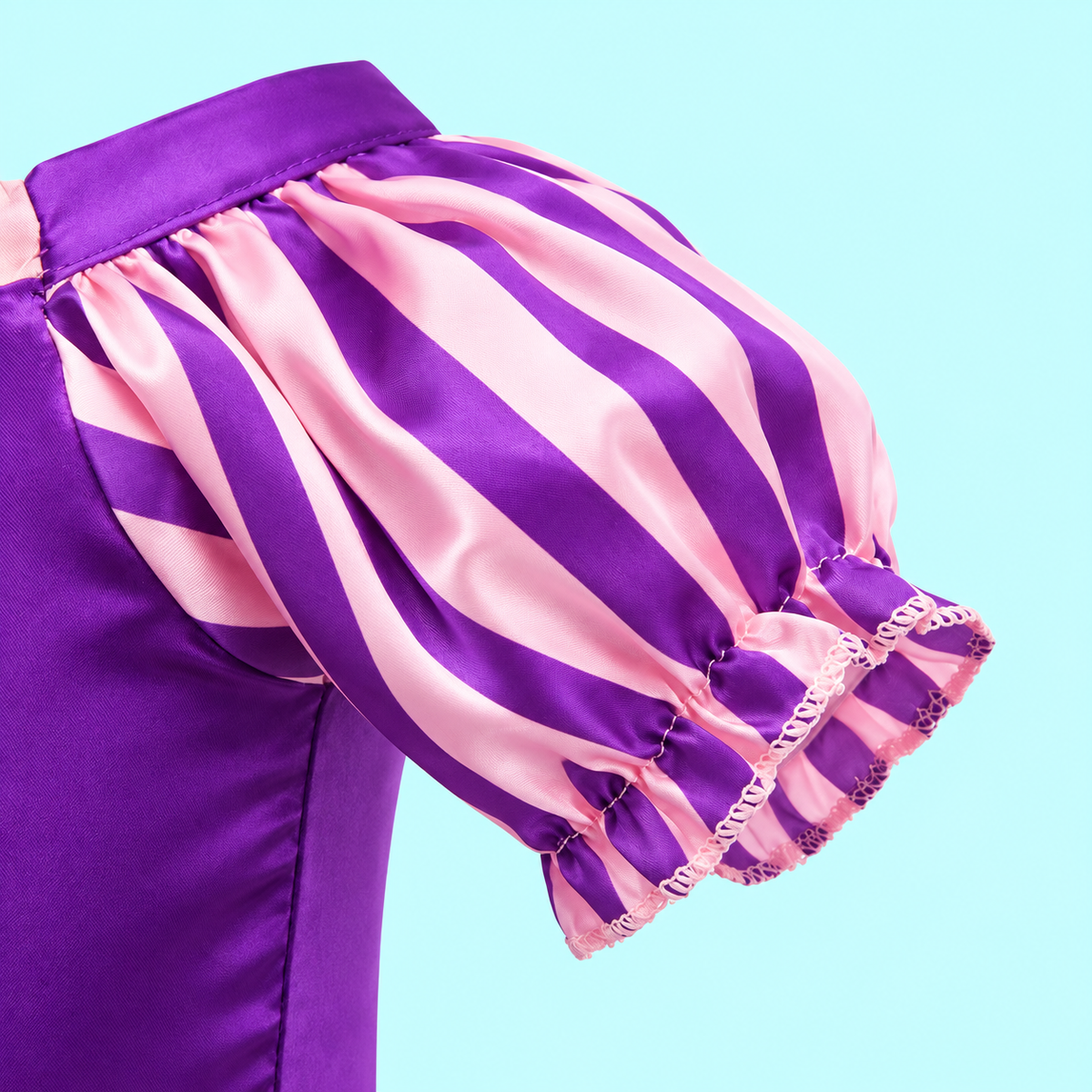 Rapunzel Inspired Tangled Princess Dress – Pink & Purple Fairytale Costume