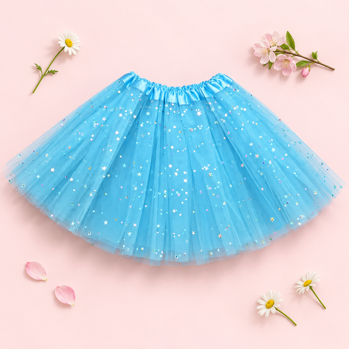 Starlight Tutu – Girls’ Sparkling Tulle Skirt