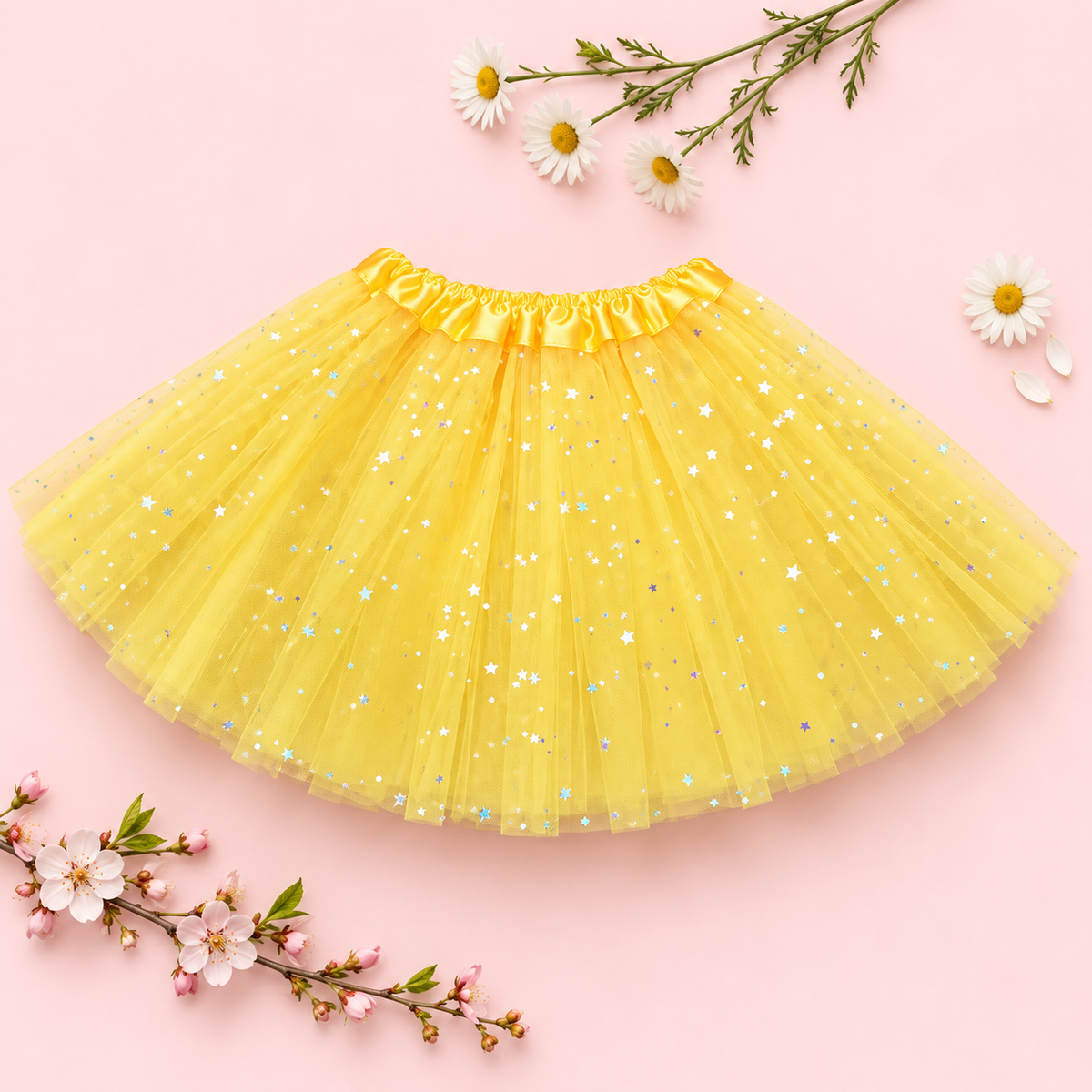 Starlight Tutu – Girls’ Sparkling Tulle Skirt