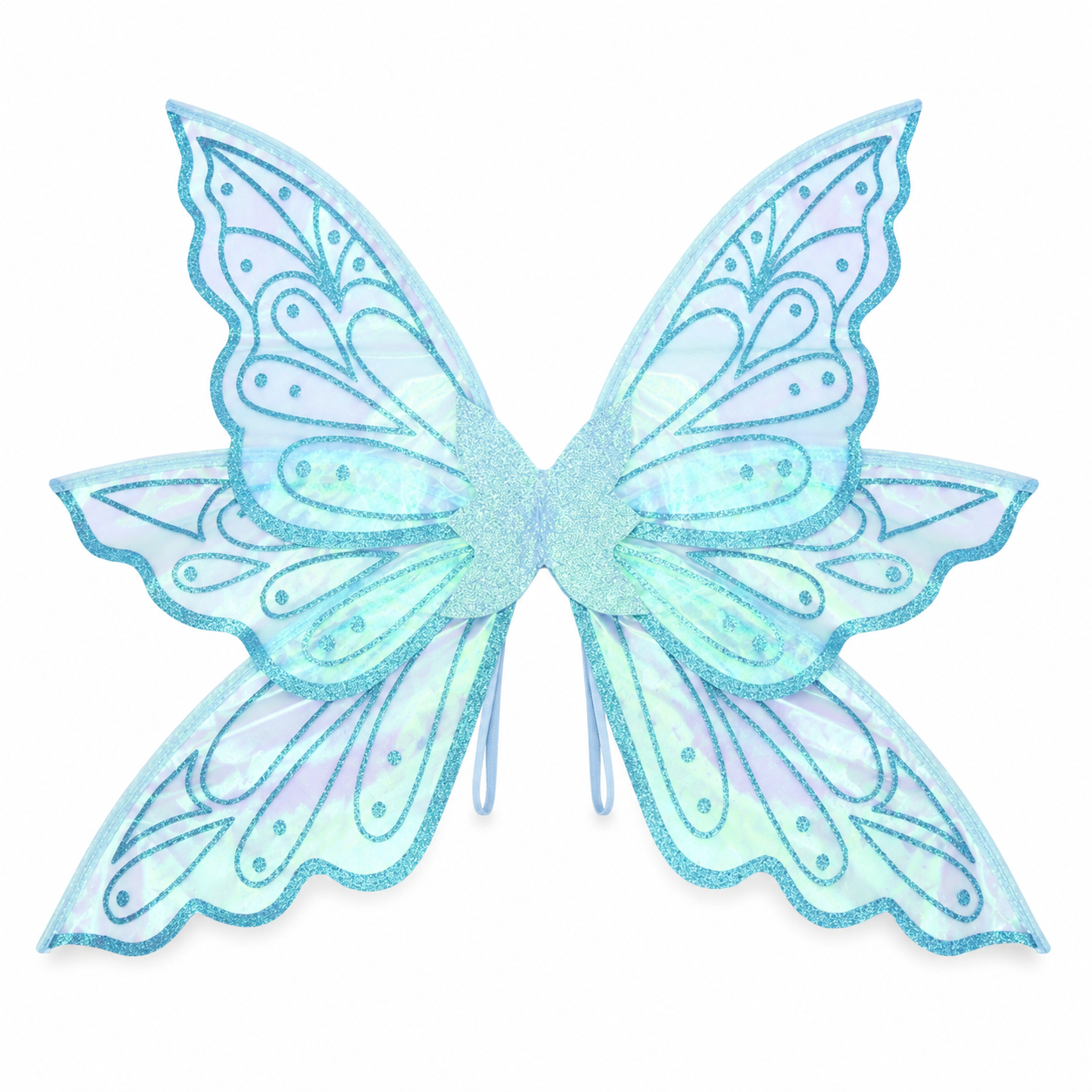 Blue Iridescent Fairy Wings for Adults & Children | Wild Daisy