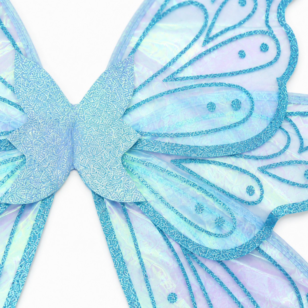 Blue Iridescent Fairy Wings for Adults & Children | Wild Daisy