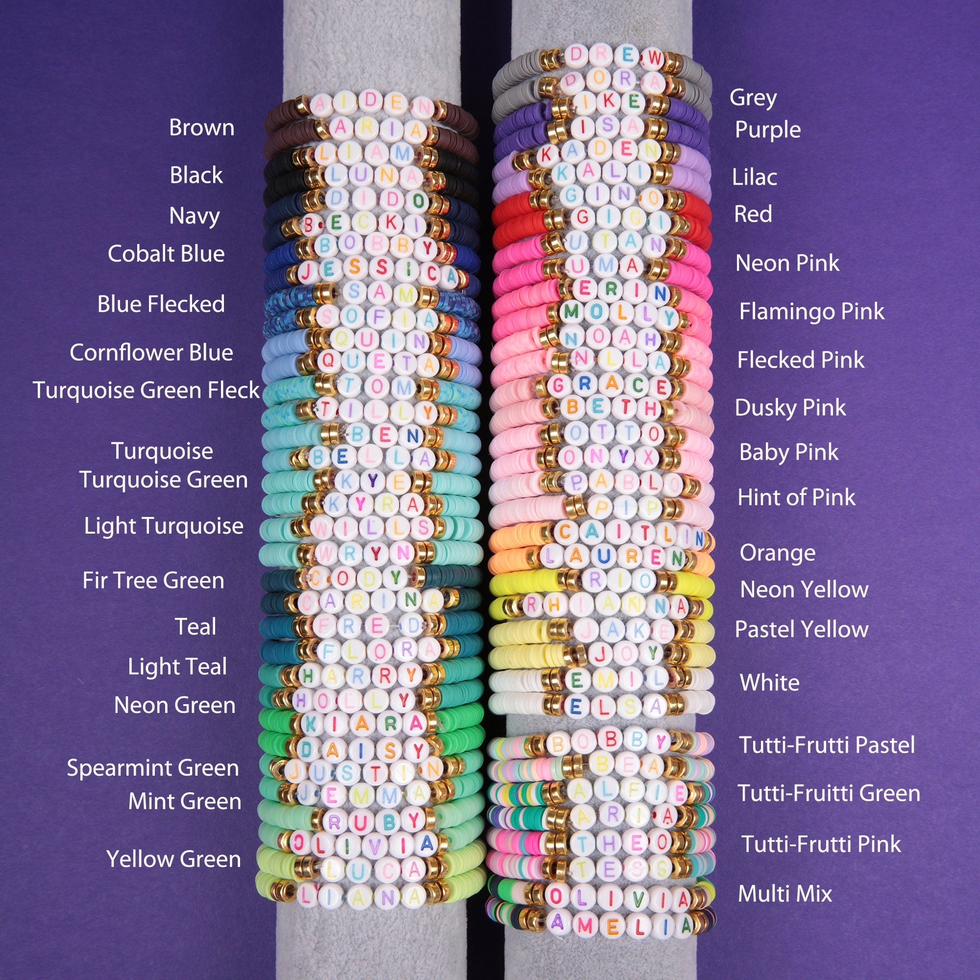 Friendship bracelets, Corporate gifts, name bracelets, party bags, gift bags, bulk orders, initial bracelets, customised bracelets