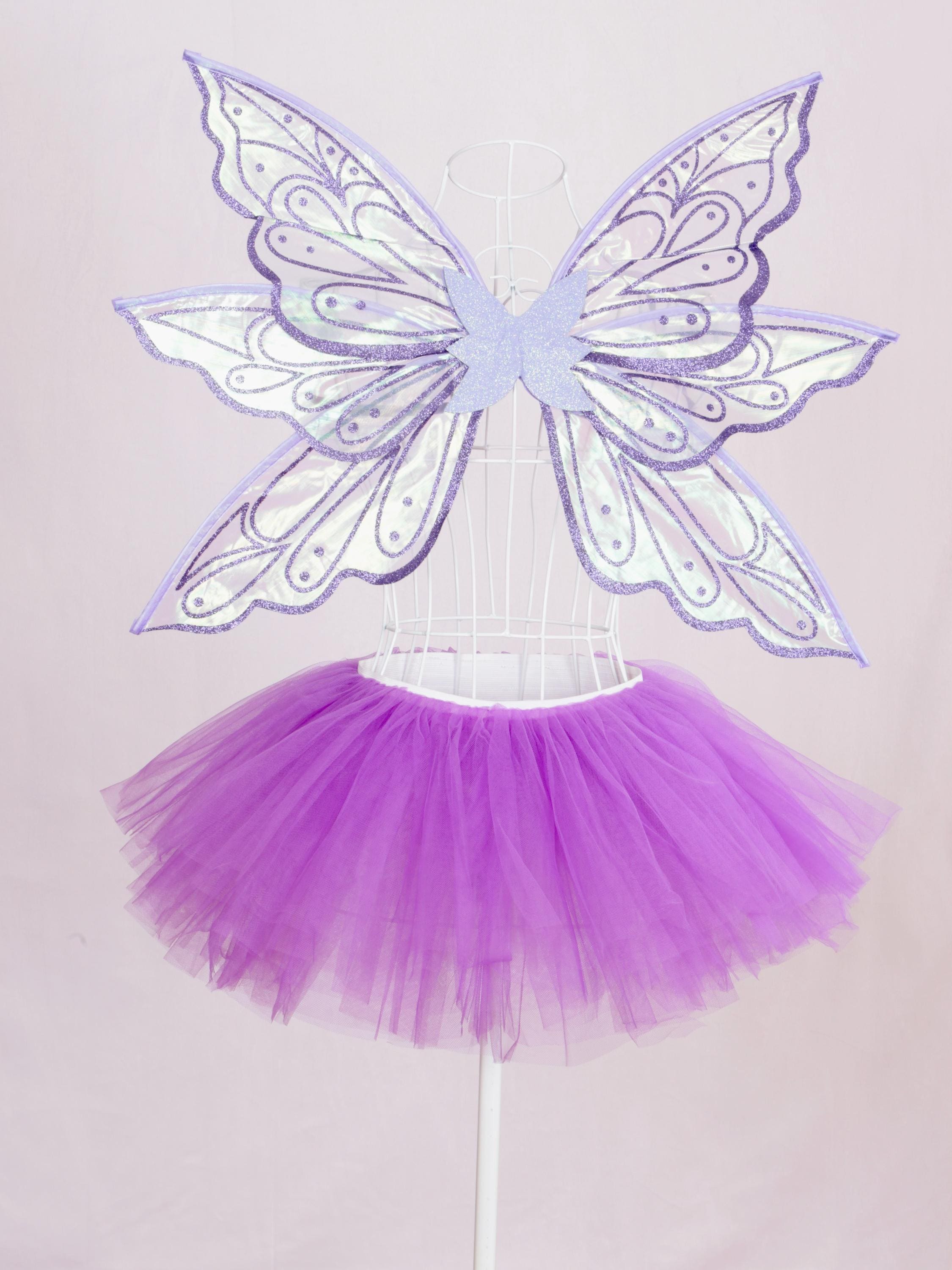 Womens tutu skirts. Purple Tutu Skirts with or without purple fairy wings.  Girls party, hen party outfits, womens purple tutu skirts.
