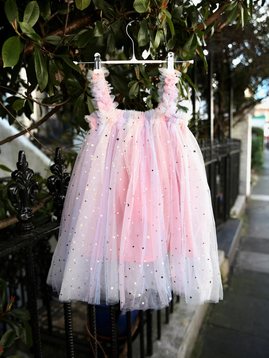 Sparkly star fairy dress. Unicorn dress, flower girl dress, cake smash, birthday dress, fairy party, butterfly dress, fairy dress