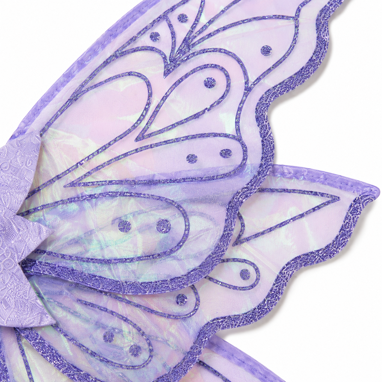 Purple Iridescent Fairy Wings for Adults & Children