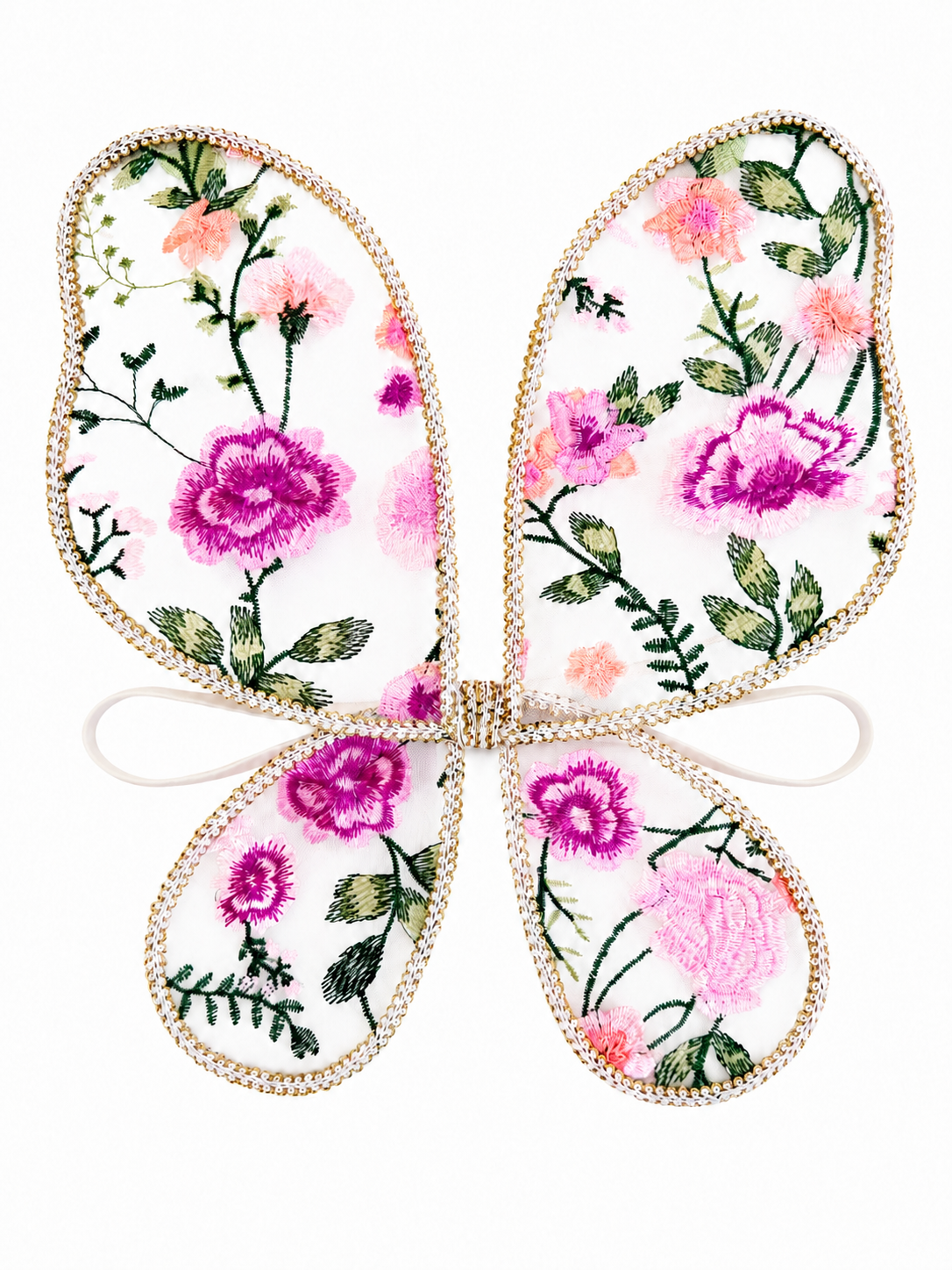 Embroidered Floral Fairy Wings for Babies & Children