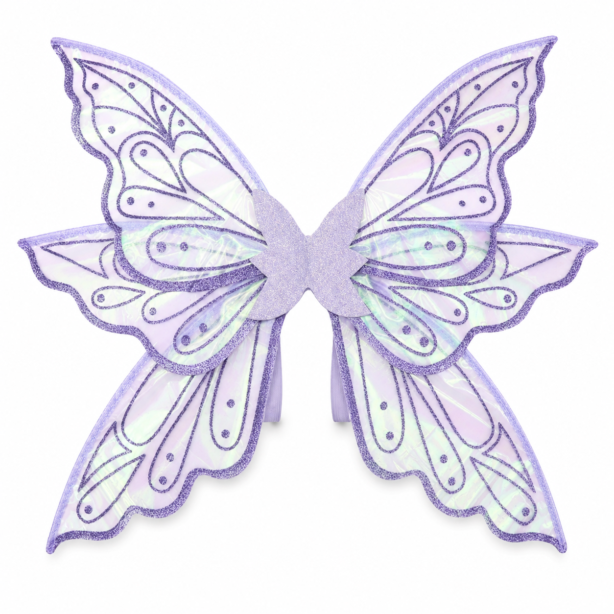 Purple Iridescent Fairy Wings for Adults & Children