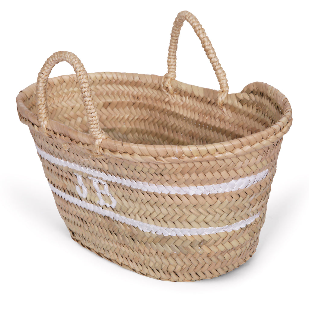 Florence - Midi Straw Tote Basket