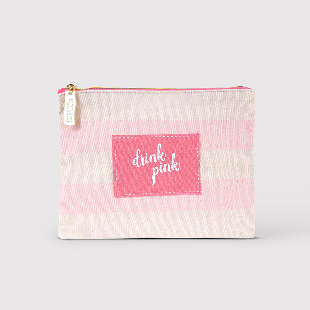 Oriah - Pretty Pink Pouch with zip fastener
