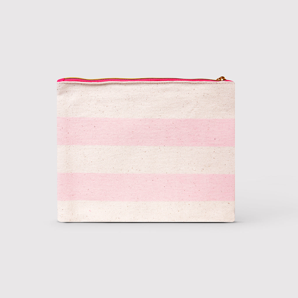 Oriah - Pretty Pink Pouch with zip fastener