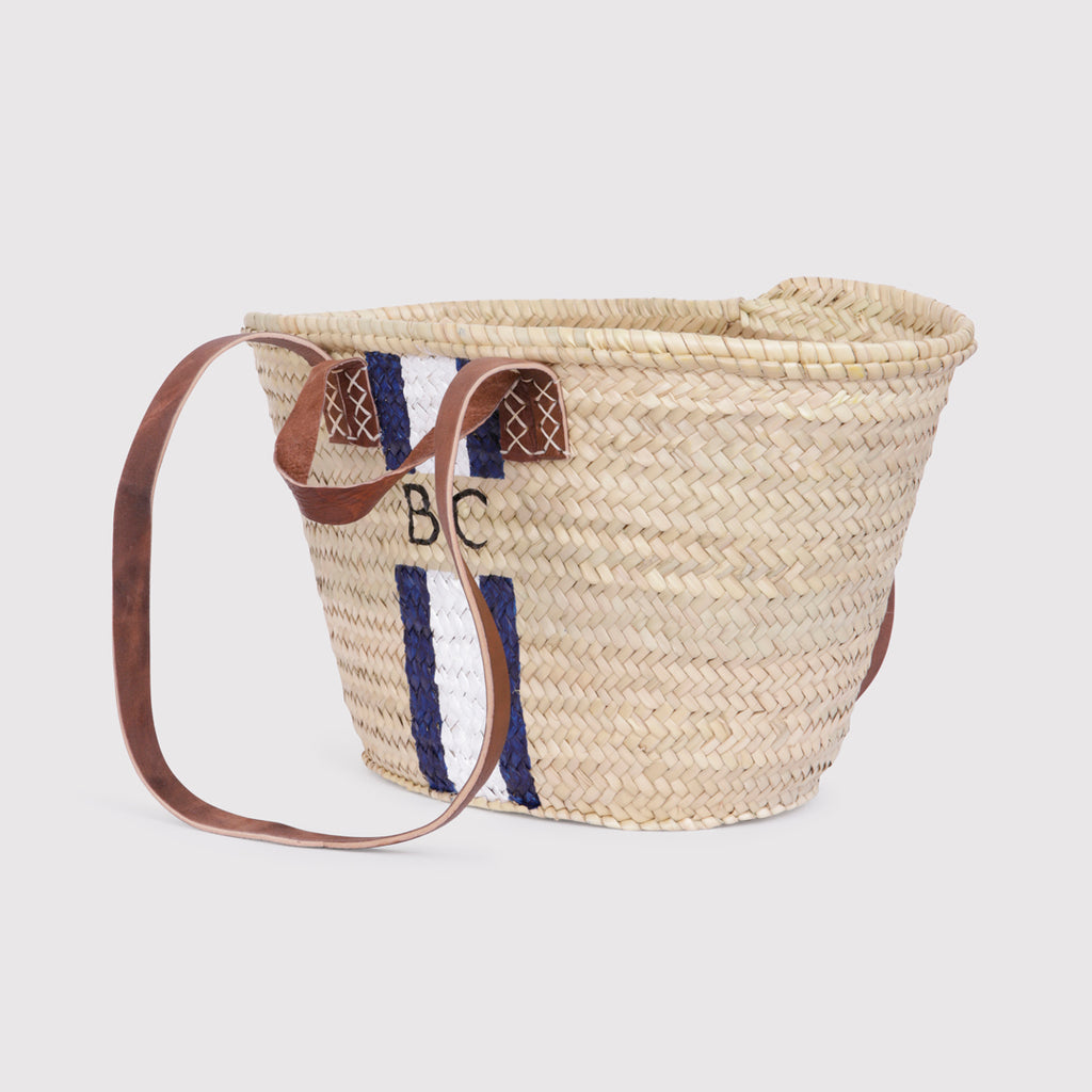 Angelina Double handle French Market Basket with Personalisation