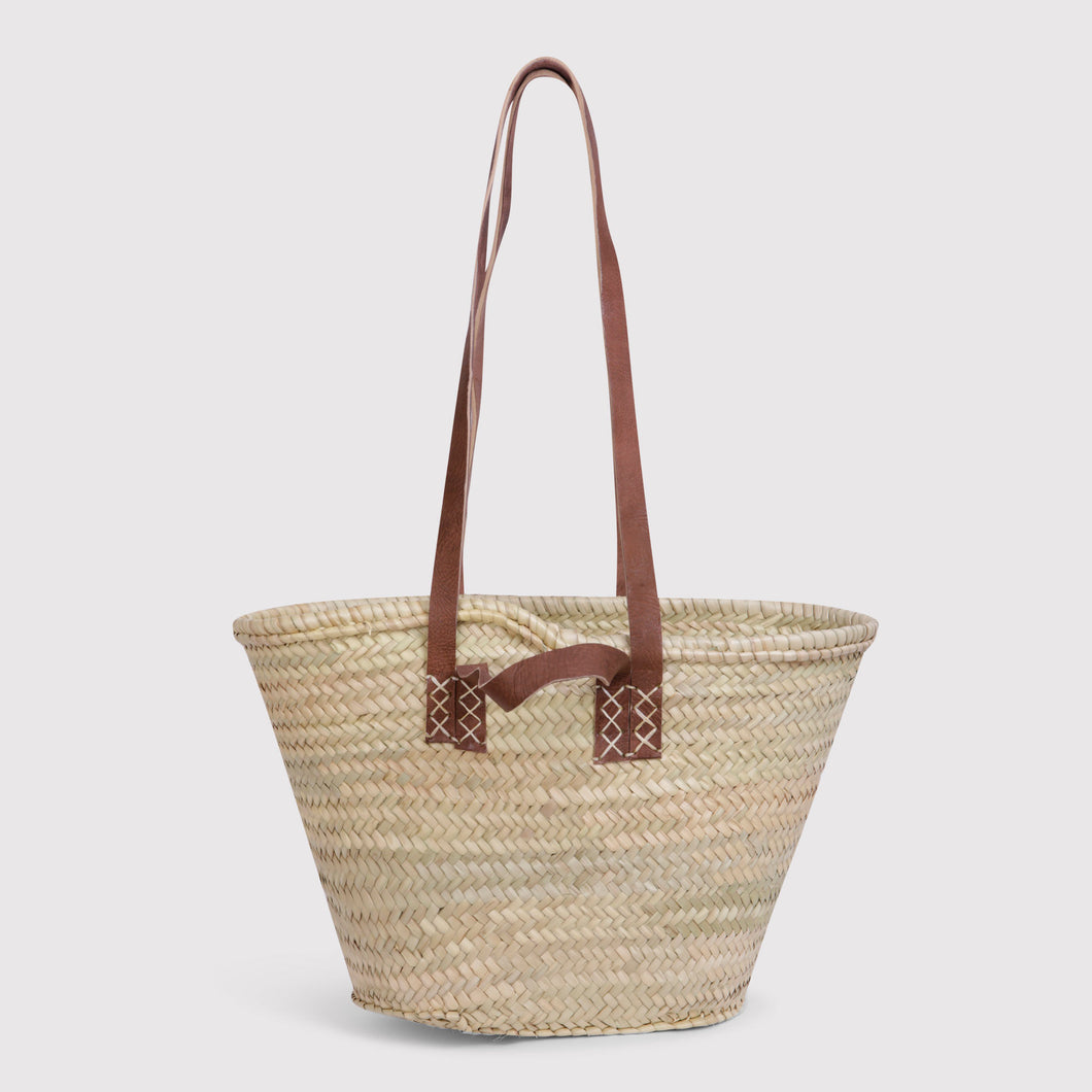 Justine- Double handle market basket (No personalisation)