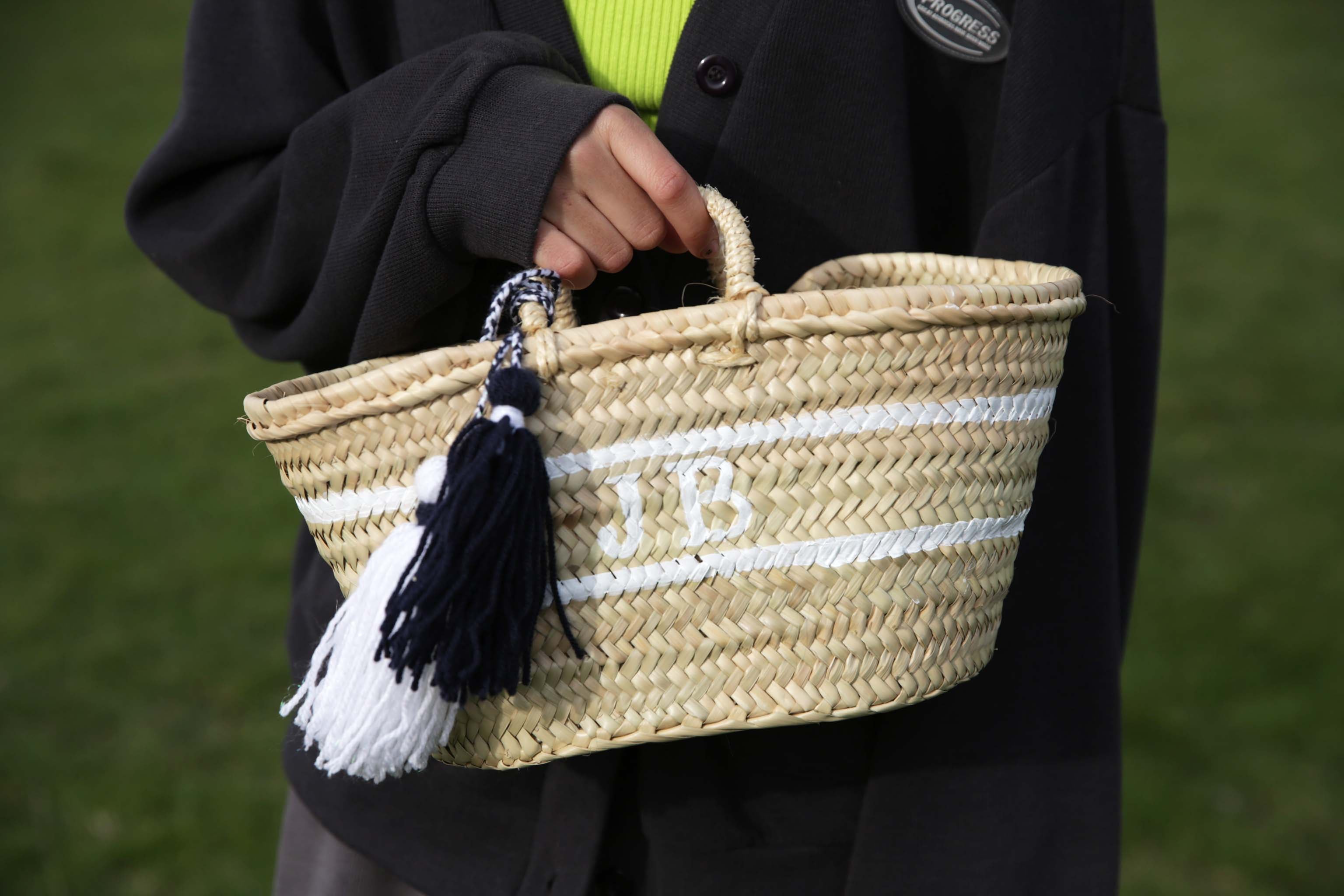 Florence - Midi Straw Tote Basket